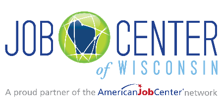 Job Center of Wisconsin logo and link to website