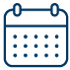 Meeting calendar icon