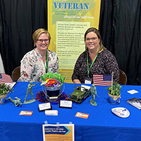 DVOP Crystal Strand  LVER Erin Rice Coulee Region Job Fair